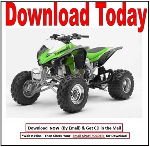 08 09 Kawasaki Kfx 450 R Service Parts Manual Kfx450r Ebay