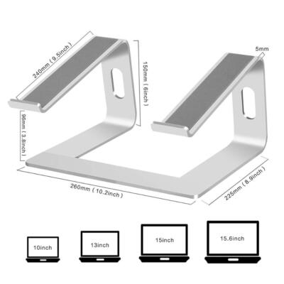 detachable laptop stand for Apple MacBook Air Pro for Dell for HP 10-15.6''
