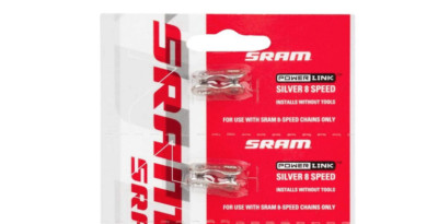 Sram Powerlock 8-fach Kettenverbinder (2 Stück) - in Silber