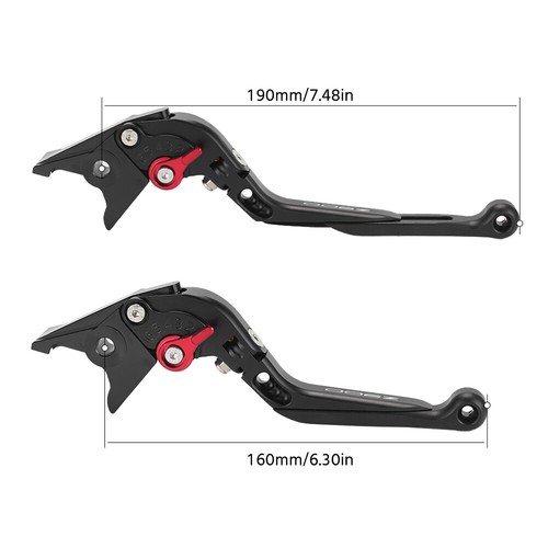 CNC Adjustable Folding Extendable Brake Clutch Lever For KAWASAKI Z900 2017-2022 - Picture 2 of 17