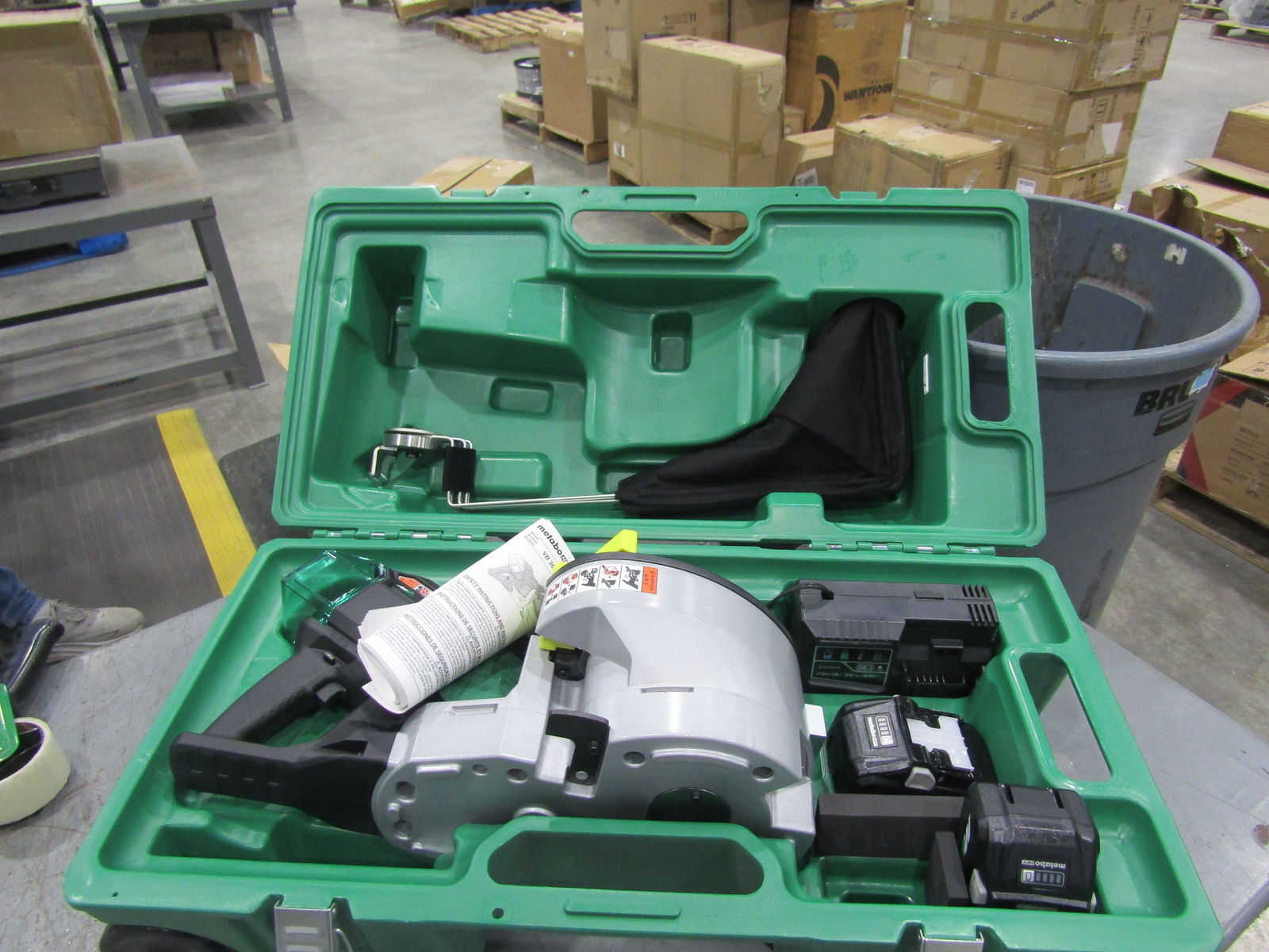 Metabo 36 Volt Cordless Rebar Bender/Cutter Kit VB3616DAM eBay