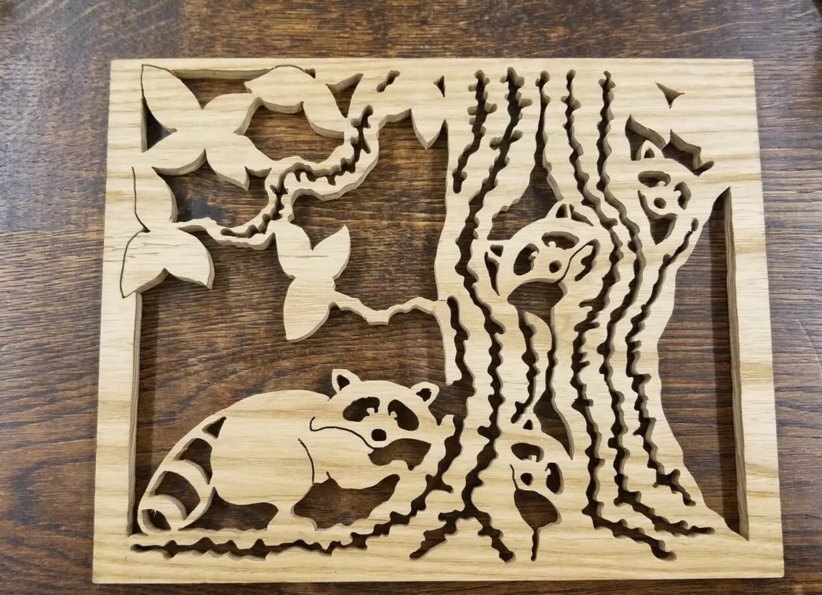 Wood scrolling sale