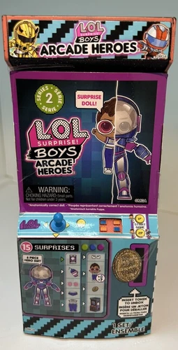 LOL Surprise Boys Arcade SEALED NIB Heroes Series 2 Action Figure Hero Suit HTF