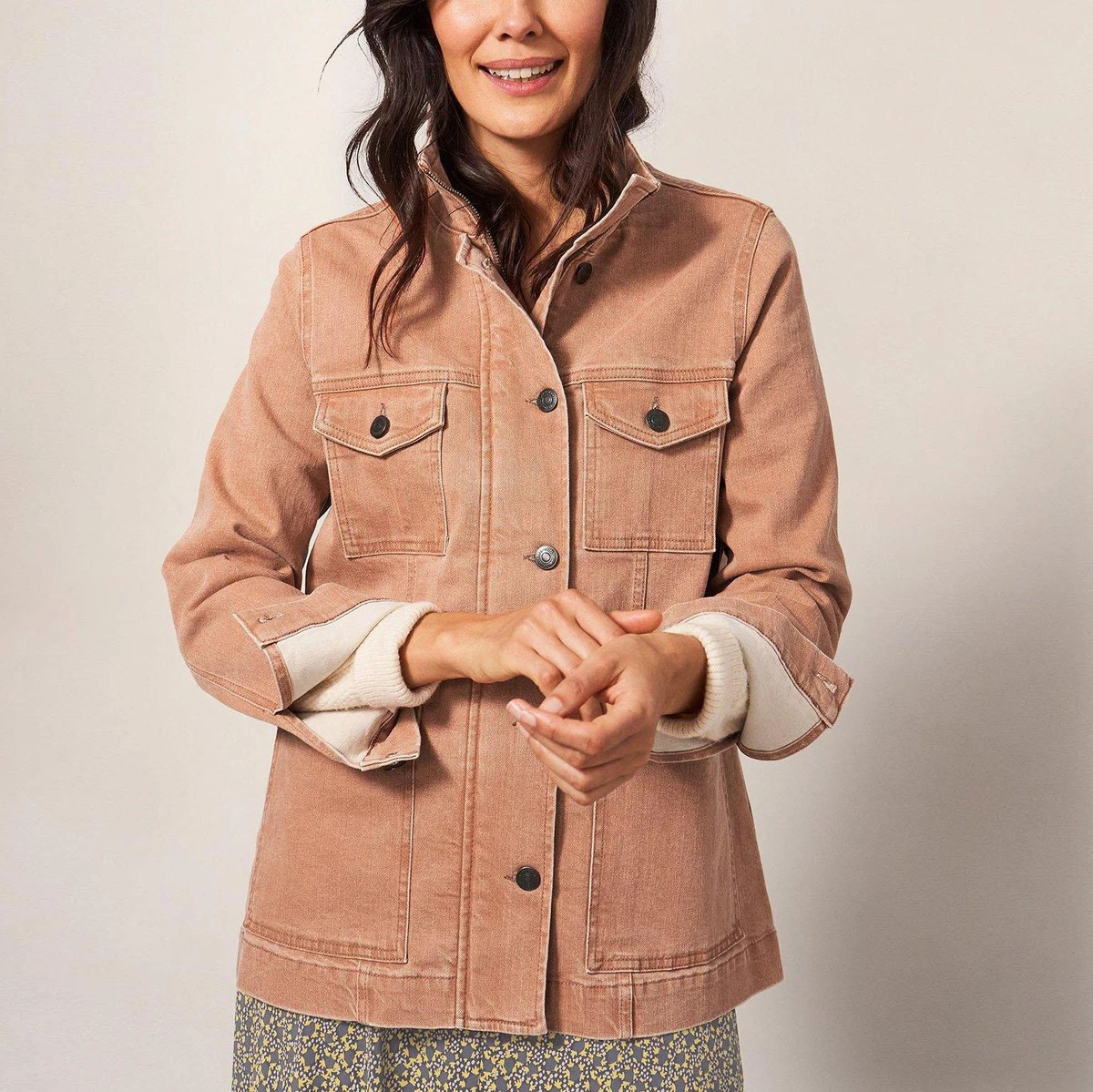 Fitted spring jacket cheap