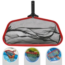 Swimming Pool Leaf Skimmer Deep Net Rake Cleaning Tool Pond Spas Hot Tub Debris