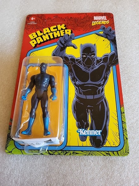 Marvel Legends Black Panther Retro Collection Actionfigur Kenner Hasbro-image