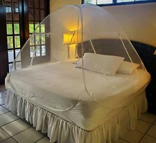 King Size Pop-Up Mosquito Net / Mosquitero Plegable King - Easy Install