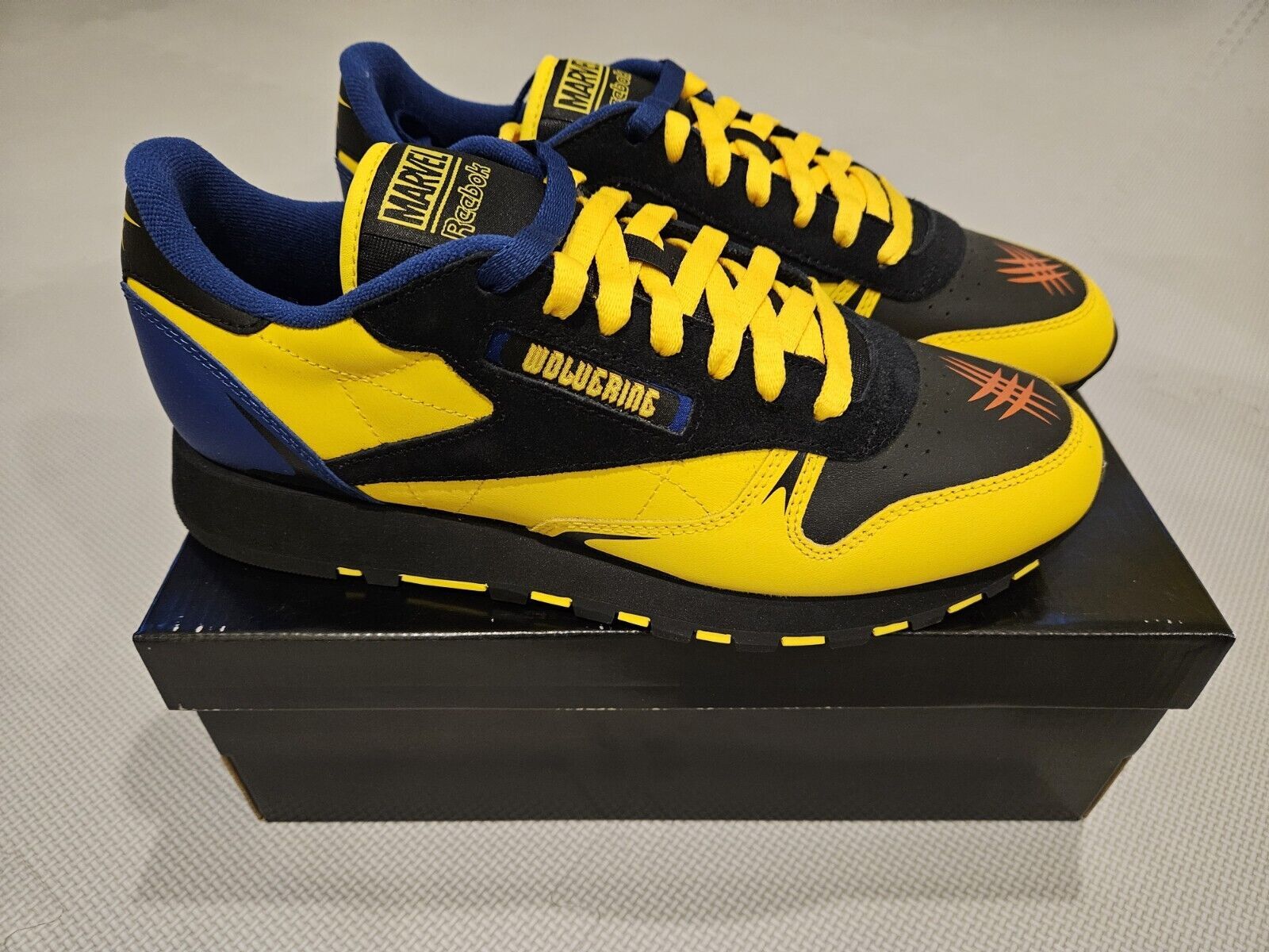 Мужские кроссовки Reebok Classic Leather x Marvel X-Men Wolverine