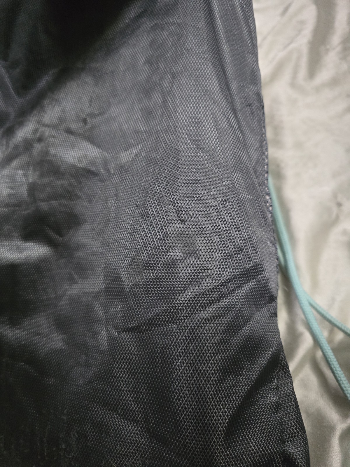 Adidas Gray & Mint Drawstring Medium Sized Sackpa… - image 11