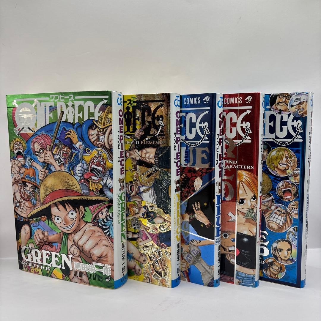 Manga de anime One Piece Data Comic 1-5 vol