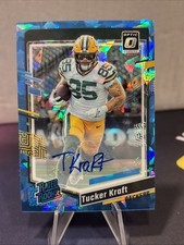 2023 Panini Donruss Optic Tucker Kraft Rated Rookie Auto /15! Packers