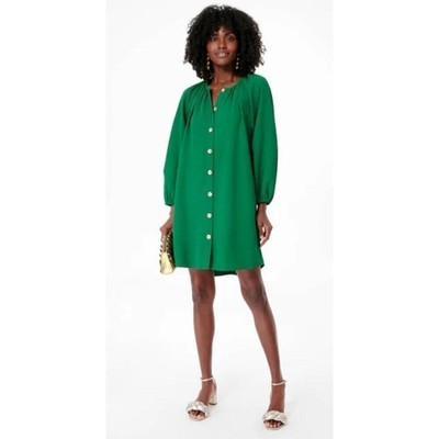 EUC Pomander Place Tuckernuck Palmetto Clarke Dress In Green Womens Size M