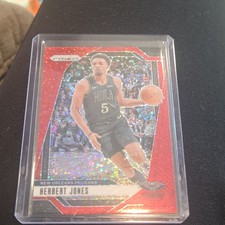 Panini 2024-25 Prizm Herbert Jones Red Sparkle Prizm #123 Pelicans Basketball