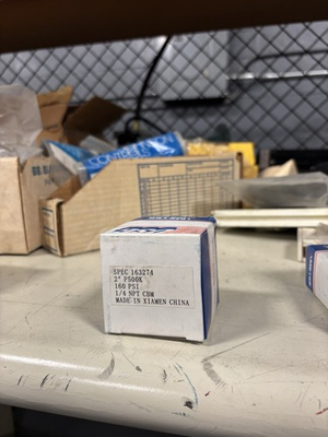 #ad #ad NEW USG Ametek Pressure Gauge Spec 163274 2quot; P500K 160 PSI 1 4quot; NPT CBM $19.88