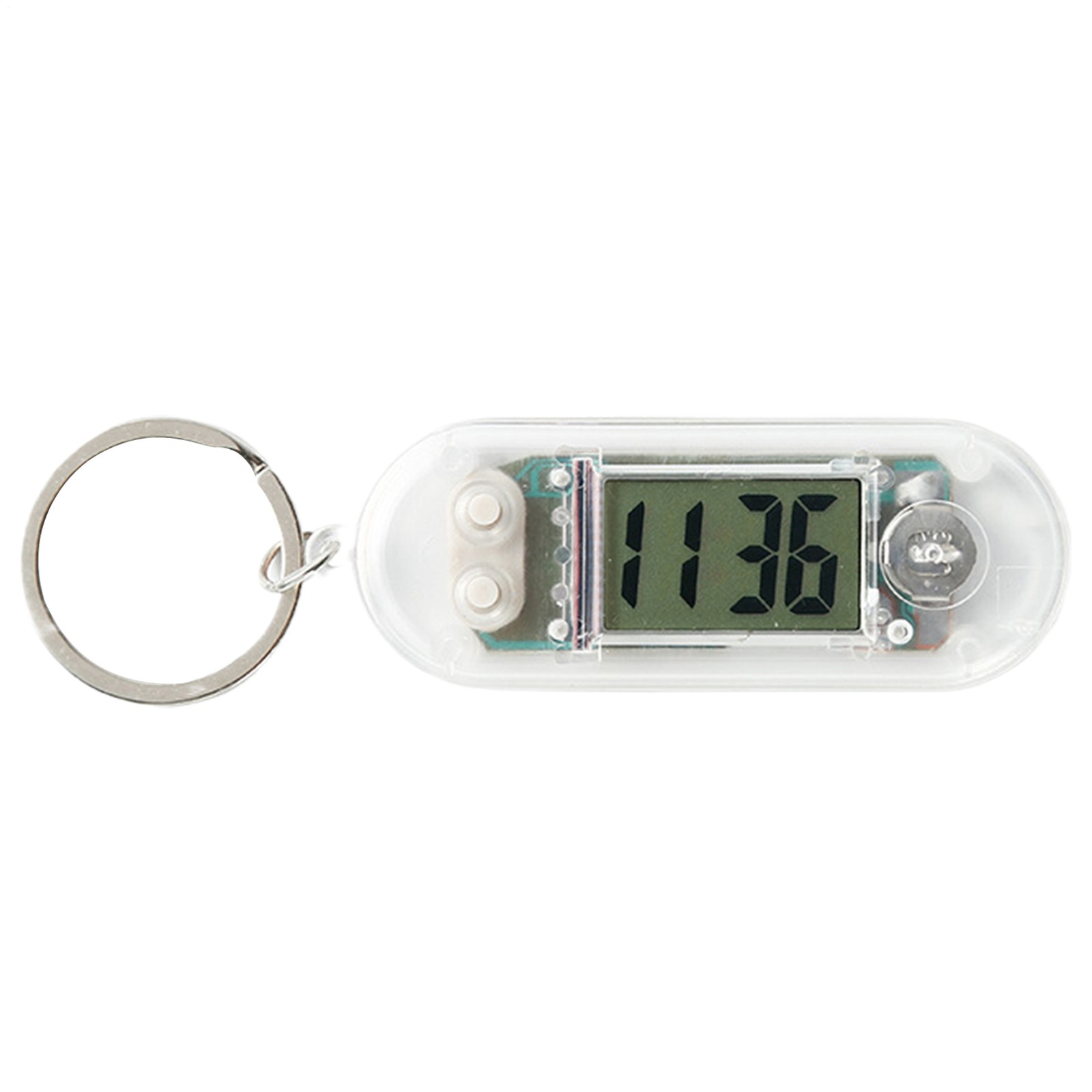 Keychain Silent Electronic Watch Digital Table Time Clock
