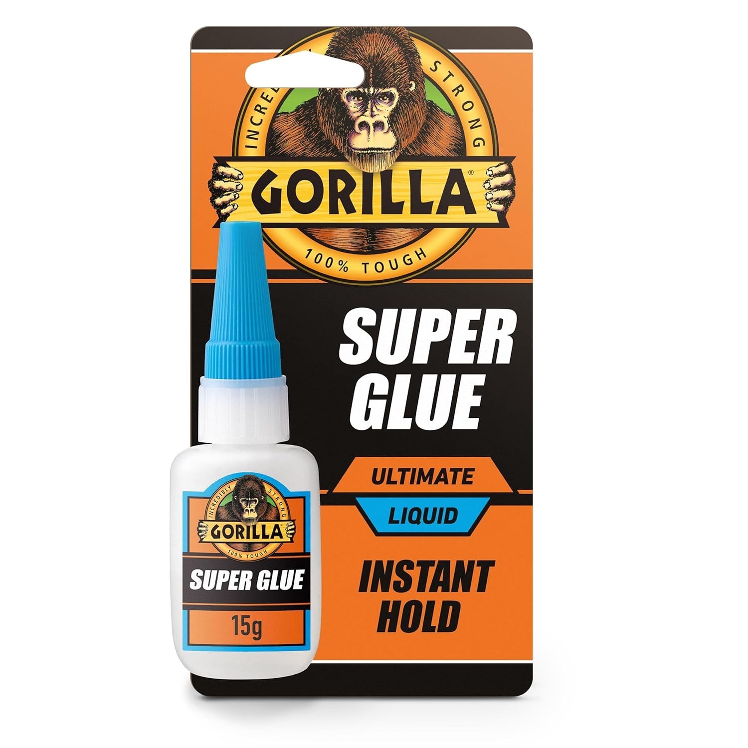 Gorilla Super Glue Ultimate 15g Liquid Adhesive Fastest Setting Formula New