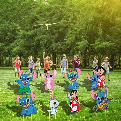 Lilo & Stitch Party Set Stitch Geburtstags Deko Stitch Kindergeburtstags Zubehör - Bild 6 von 12