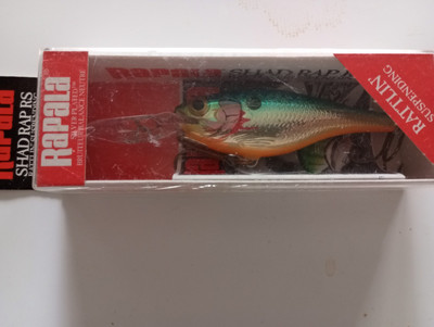 ORIGINAL Rapala  Shad Rap RS  SRRS-7 SB  Made In IRELAND.... RAR