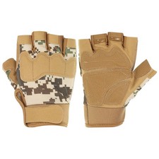 Herren Outdoor Fingerlose Handschuhe, 1 Paar Trainingshandschuhe, XL