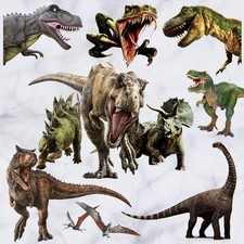 Dinosaur Wall Stickers, Peel  Stick Removable Wall Art Sticker Decals for Ki...