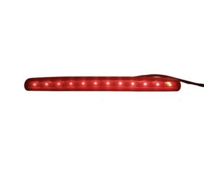  Center High Mount Stop Light Compatible with FIAT 500 CONVERTIBLE 2009 Red