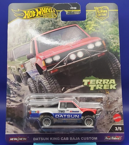 2024 Hot Wheels Premium Car Culture Terra Trek Datsun King Cab Baja Custom