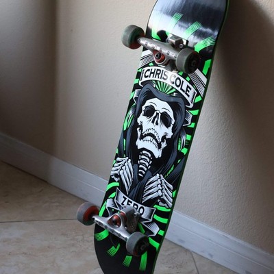 Zero Chris Cole MMXX Reaper Skateboard Complete   8.0'' with Grind King Trucks