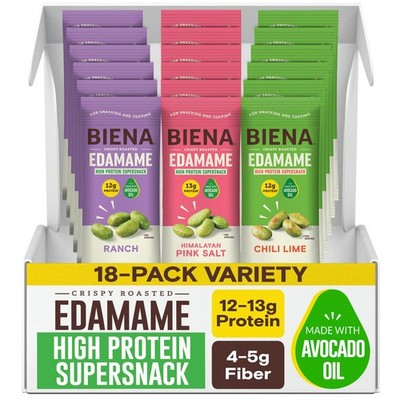 Edamame Beans Snack High Protein Snacks   Healthy Office Snacks For Adults an...