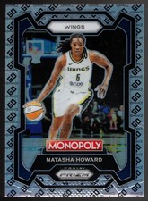 Natasha Howard - 2024 Panini Prizm Monopoly WNBA GO Space Prizm #49 FREE SHIP