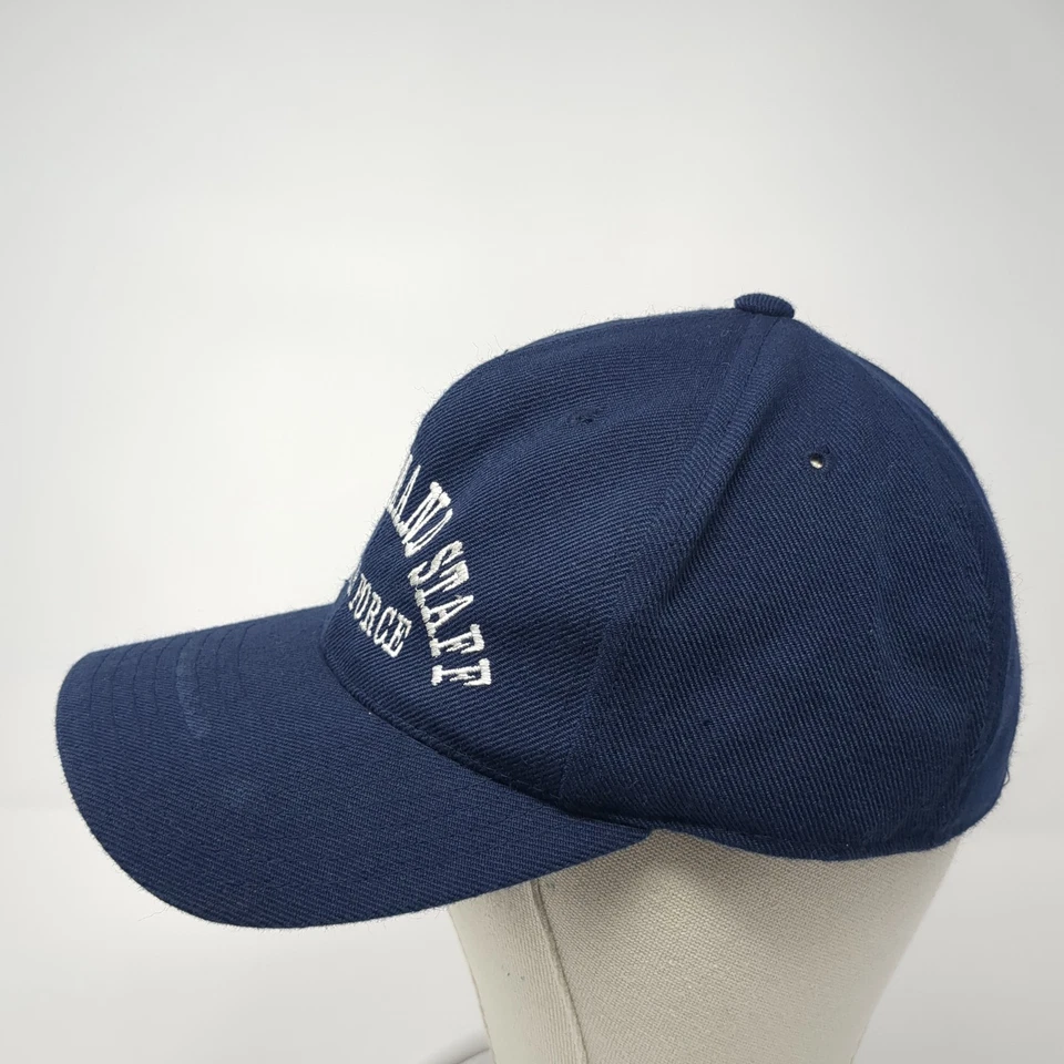 Sere Command Staff US Air Force Fitted Baseball Cap Blue 7 1/4 Colosseum - Image 3 of 4