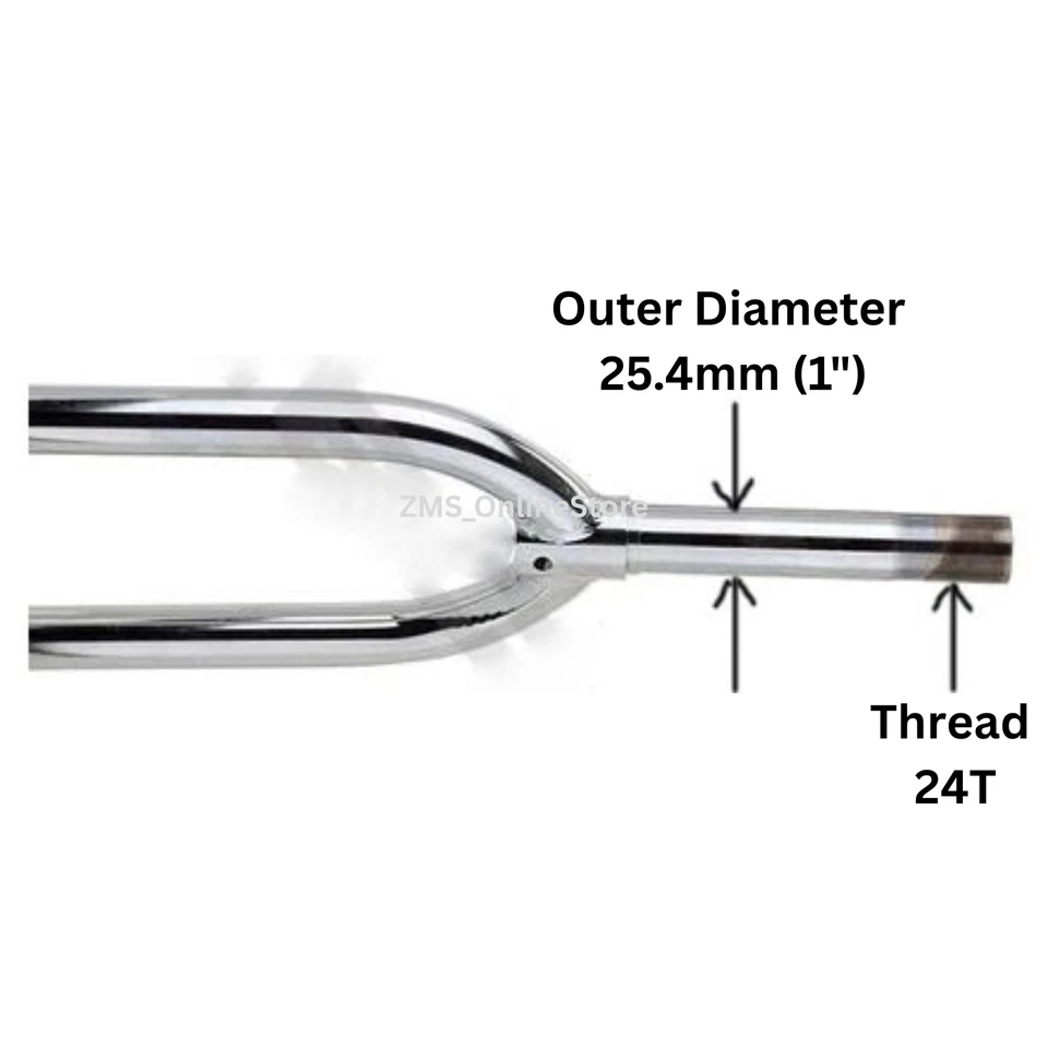 BMX Nos Headset Head Parts for 25.4mm Fork Steerer Tube Old School - Image 4 of 4