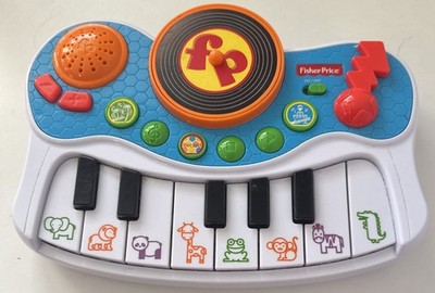 Fisher Price Musical Kids Studio Electronic Piano Music Animals Piano 2017 Works
