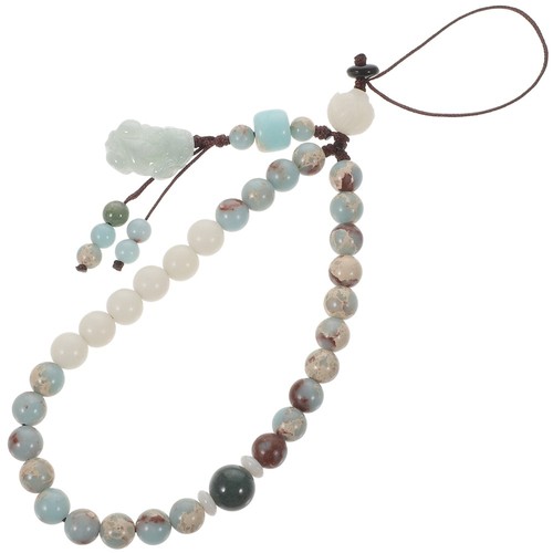 Shoushan Stone Lanyard Miss Phone Wrist Strap Green Chinese Anti-loss Hand - 第 12/12 張圖片