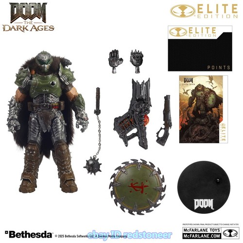 McFarlane Toys Doom The Dark Ages 1/10 Male Action Figure Model Collection - Picture 17 of 17