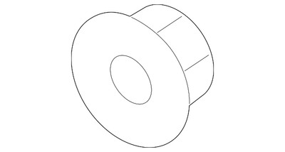 Genuine Volvo Upper Control Arm Nut 30640958
