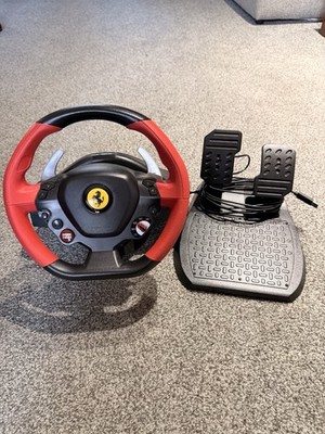 Thrustmaster Ferrari 458 Spider Xbox One and Xbox XS Steering Wheel and Pedals