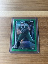 2025 Topps Chrome Football Jeremy Ruckert Green Refractor /99 #239 Jets