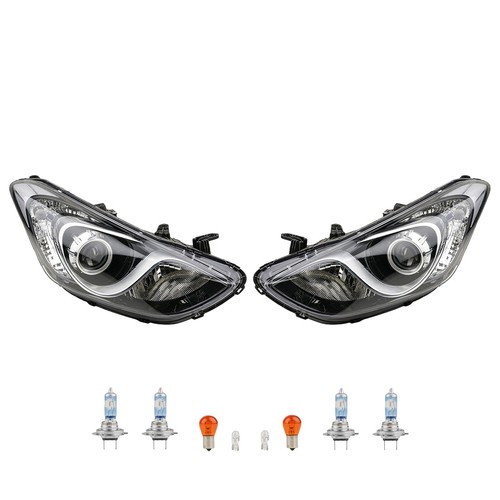 Fari + Osram Night Breaker Laser Adatti Per Hyundai I30 04/15- Set LR