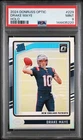 2024 PANINI DONRUSS OPTIC HOLO #229 DRAKE MAYE ROOKIE RC PSA 9