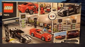 LEGO SPEED CHAMPIONS: Chevrolet Camaro Drag Race (75874) Still in Box