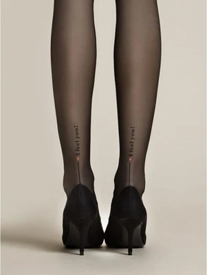 Fiore I Feel You 20 DEN Strumpfhose Schwarz S XL Damen Nylon Feinstrumpfhose - Bild 1 von 4