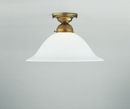 Deckenlampe Wohnzimmer Berliner Messing Glas E27 Ø30 Cm Deckenleuchte KüChe-image