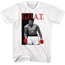 Muhammad Ali GOAT Again White T-Shirt
