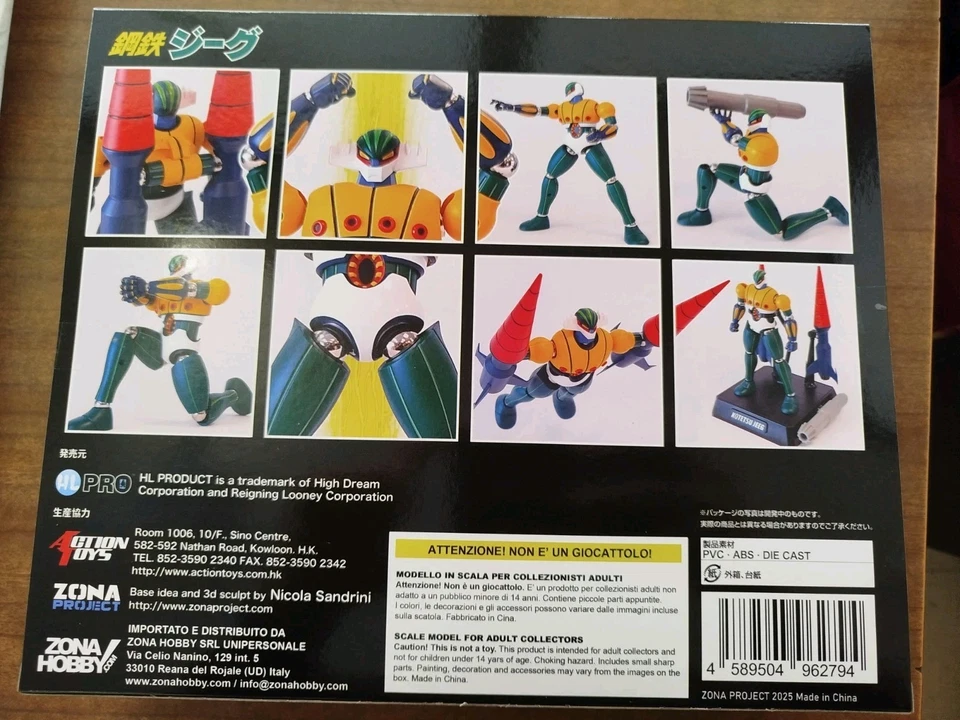 Zpro jeeg Robot D'acciaio z pro 2.0 Nuova Versione Anime Color Satinata,PREORDER - Immagine 2 di 3