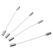  4 Set Wire Rope Connectors Buckles - Stainless Steel Clothes Rack Hanging Hook