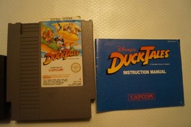 Nintendo NES DUCK TALES Spiel & Anleitung - PAL A / NES-UK-UKV