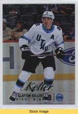 2024-25 Upper Deck Fleer Ultra Rainbow Foil Clayton Keller #121 READ 1ta3