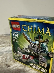 LEGO LEGENDS OF CHIMA 70126 CROCODILE LEGEND BEAST. NEW, SEALED BOX