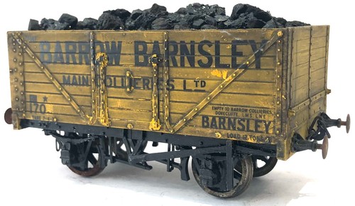 7mm/O KIT BUILT BARROW BARNSLEY OPEN WAGON '170'