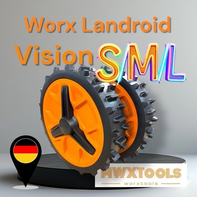 Worx Landroid Vision Doppel Rad         Modelle S/M/L  Mähroboter